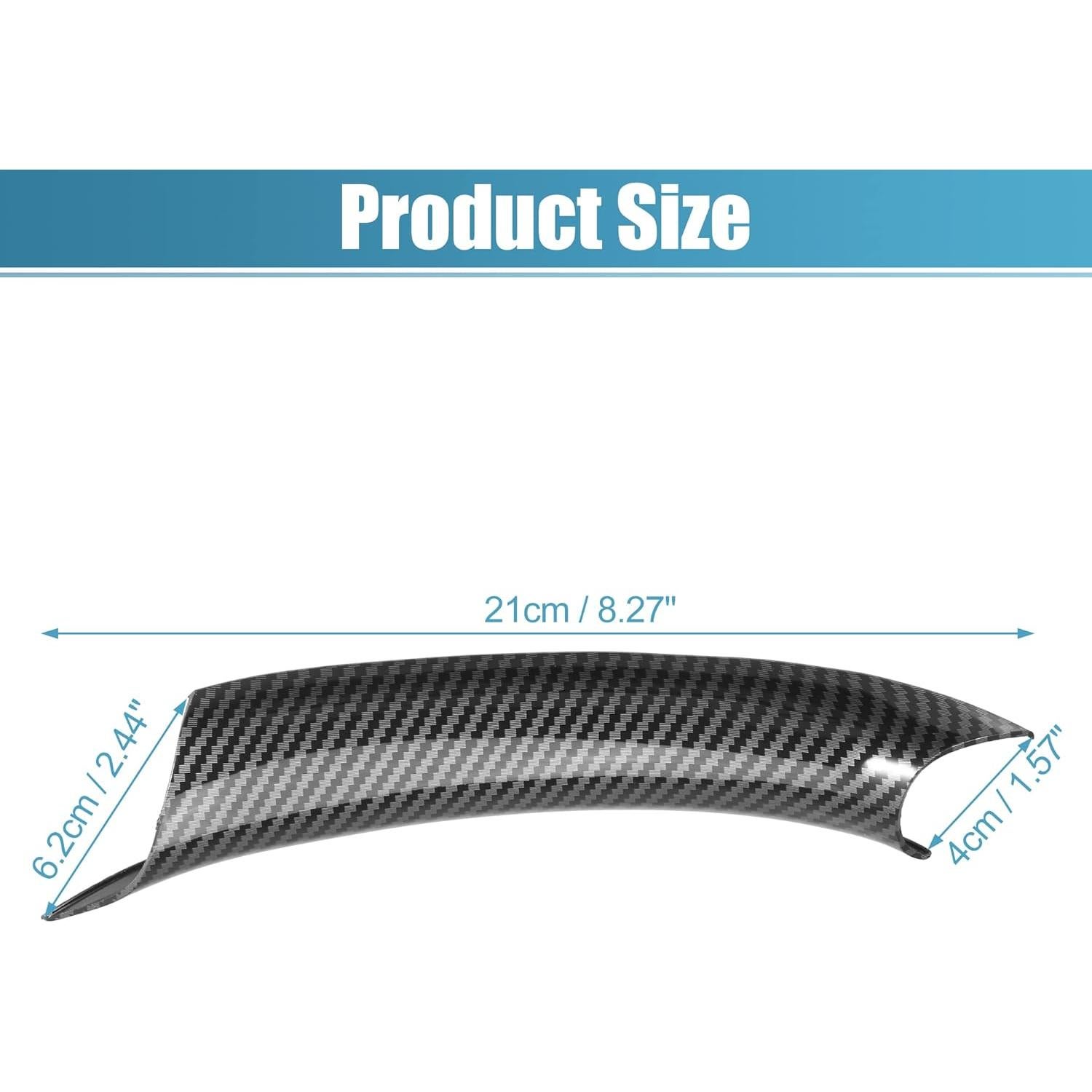 Cubierta Interior de Manija de Puerta BMW F15 F16 X AUTOHAUX 3 Piezas