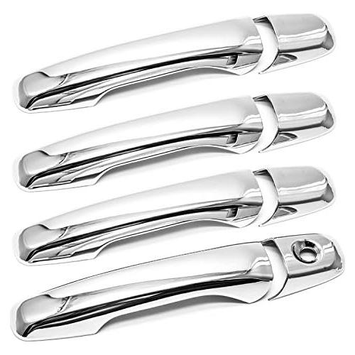 Cubierta de Manija de Puerta Cromada eLoveQ para Ford Explorer 2011-2016 y Edge 2011-2015