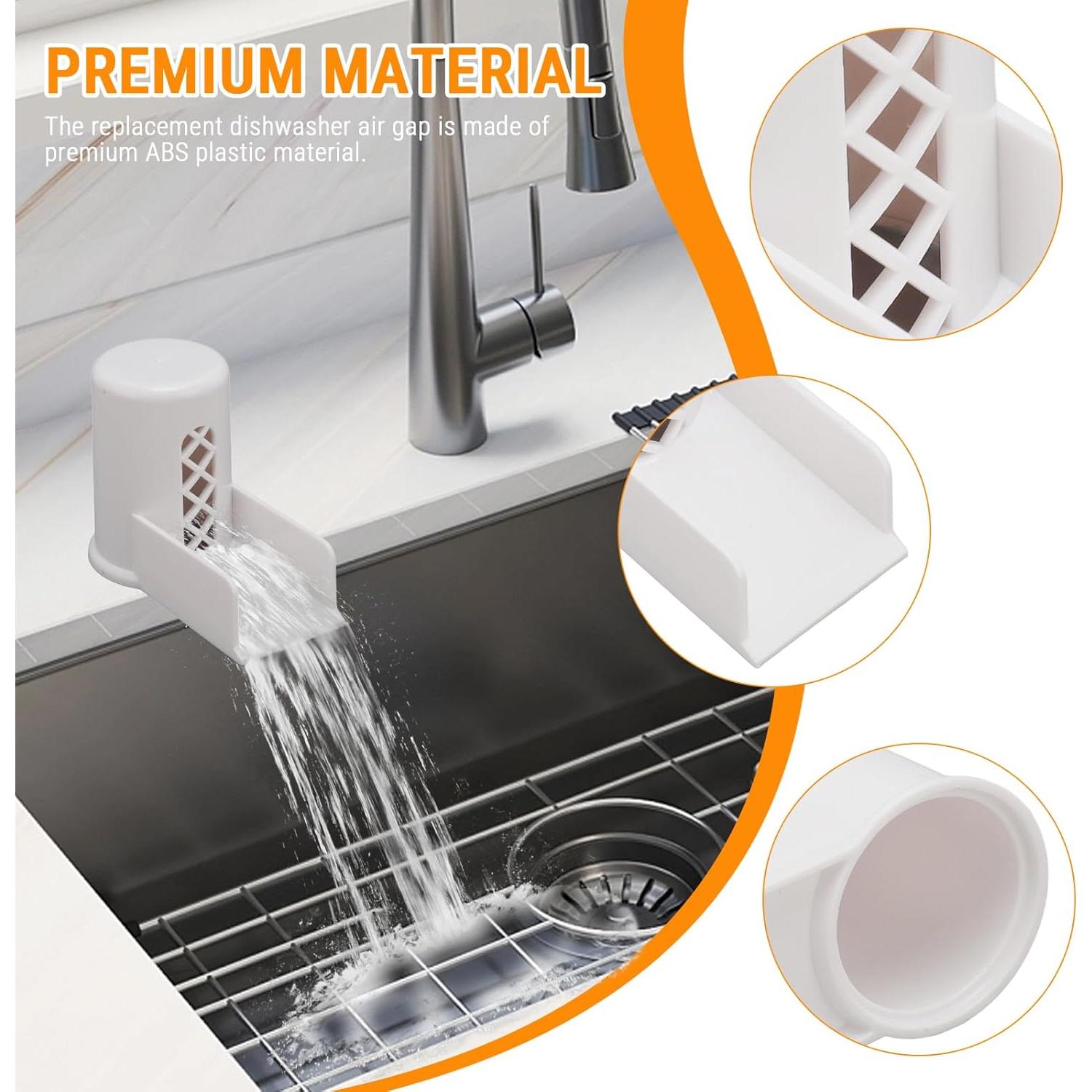 Cubierta de Aire para Lavavajillas CHEOTIME Blanco 9.3x4x5cm