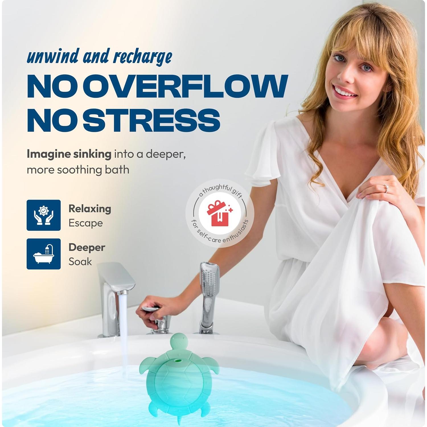 Cubierta de Desagüe de Desbordamiento Jumble Dream Azul Profundo