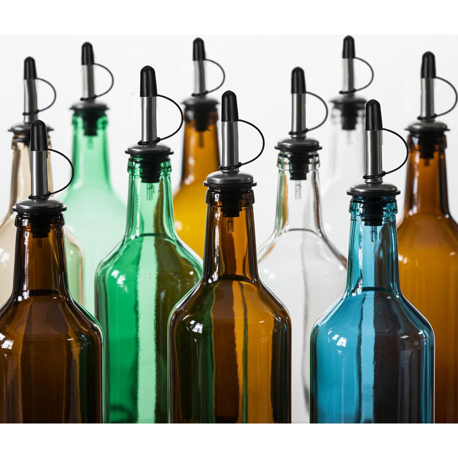 TIESOME 50 Tapas de Polvo para Vertedores de Licor y Aceite