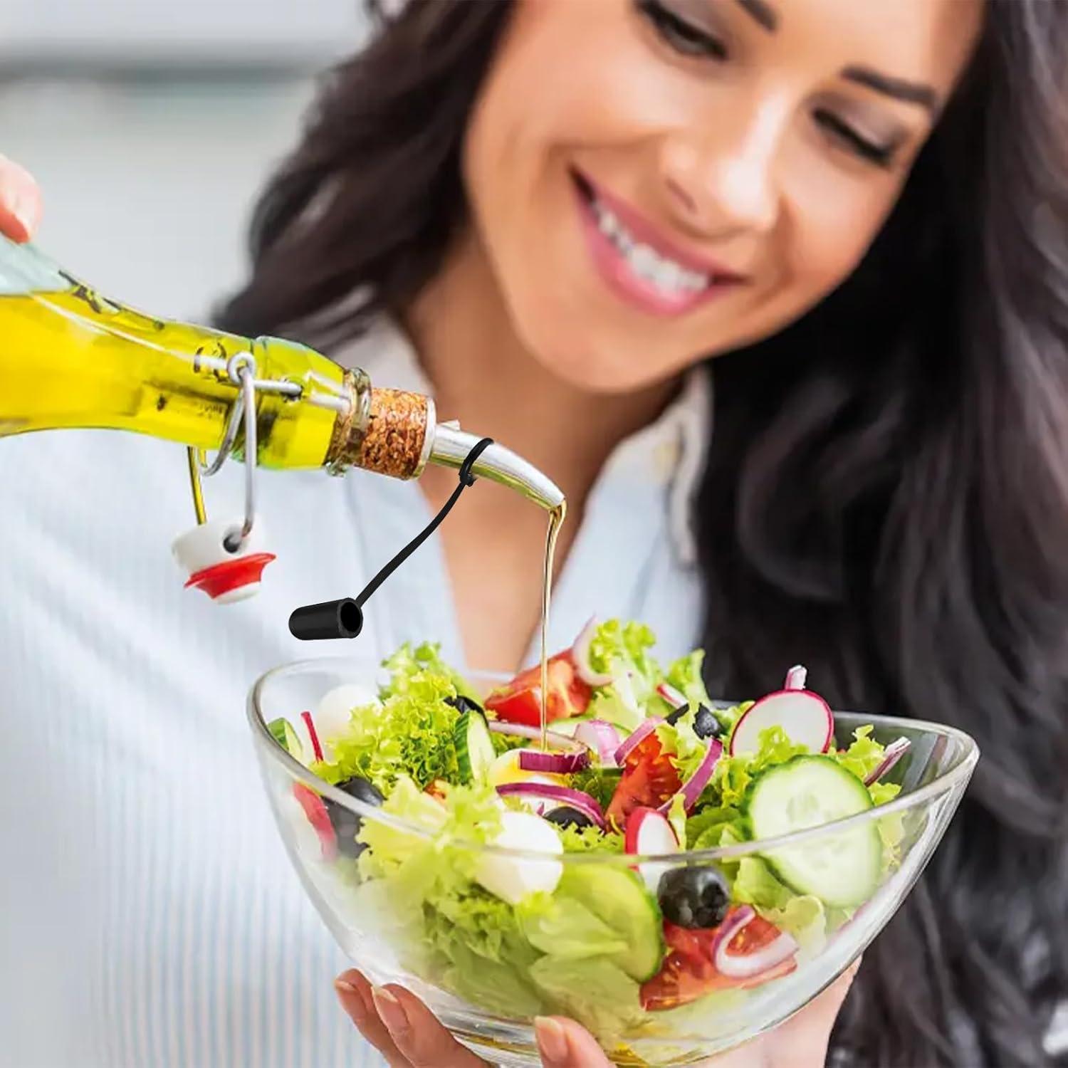 TIESOME 50 Tapas de Polvo para Vertedores de Licor y Aceite