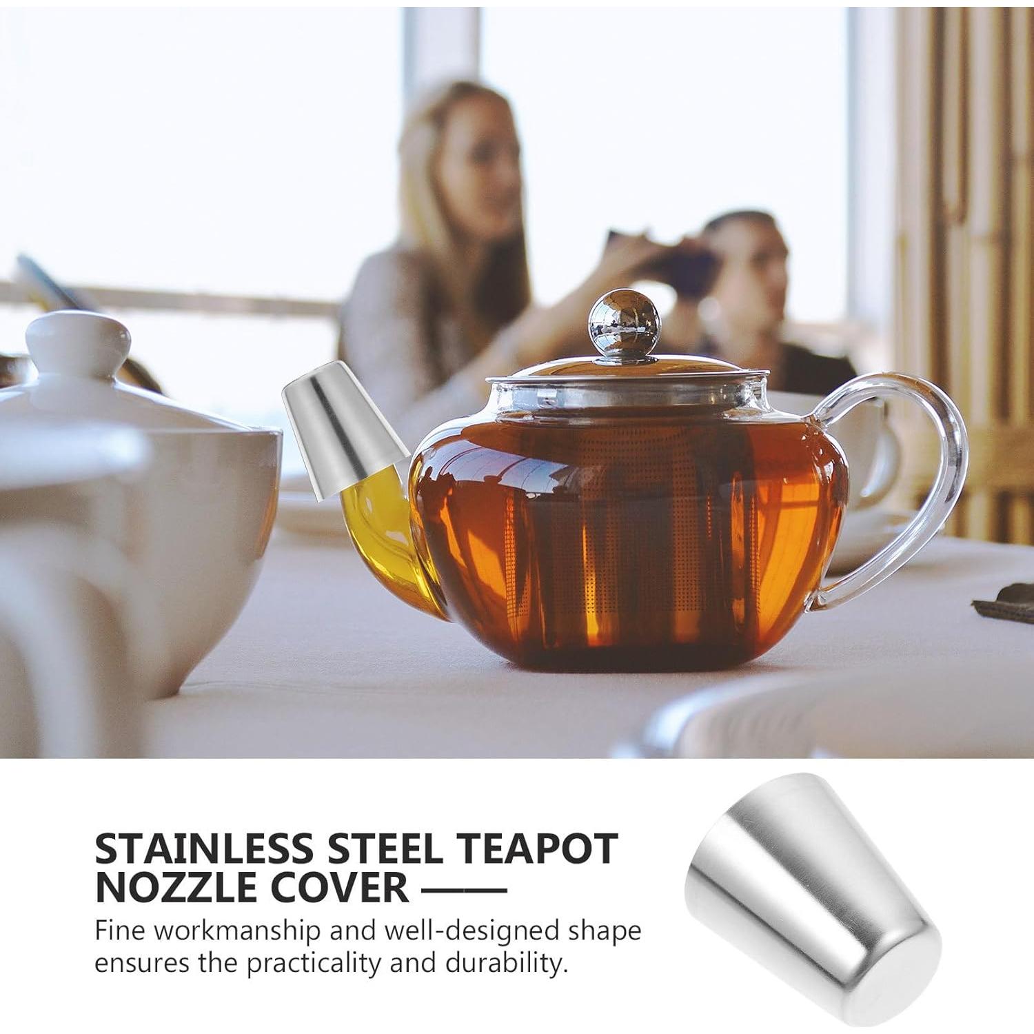 Cubierta de Pitorro para Tetera Acero Inoxidable 2 Piezas