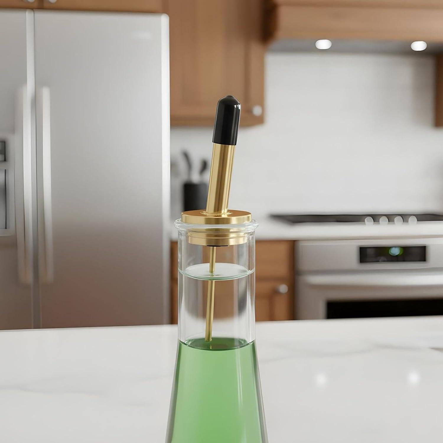 200 Tapas de Válvula de Polvo Negra PVC para Botellas