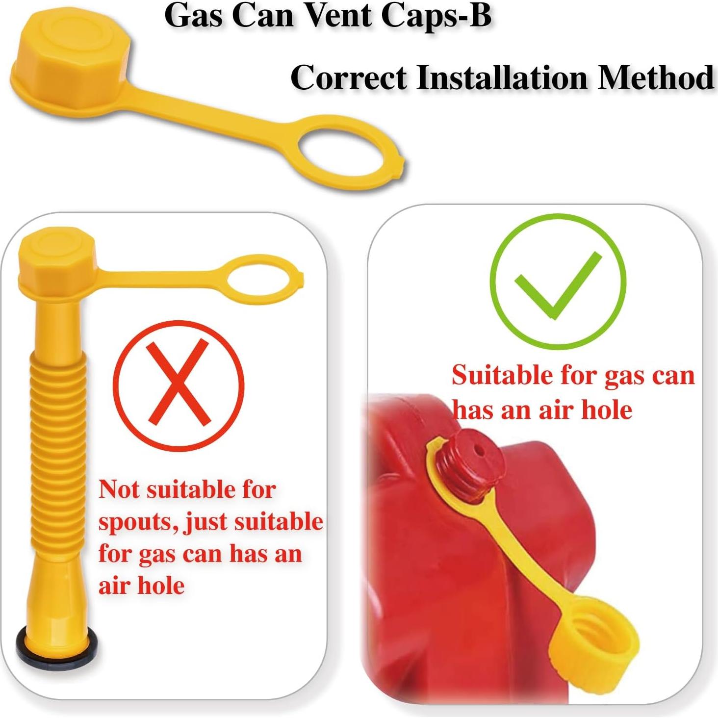 Kit de Boquilla para Bidón de Gas Amarillo - Reemplazo Universal