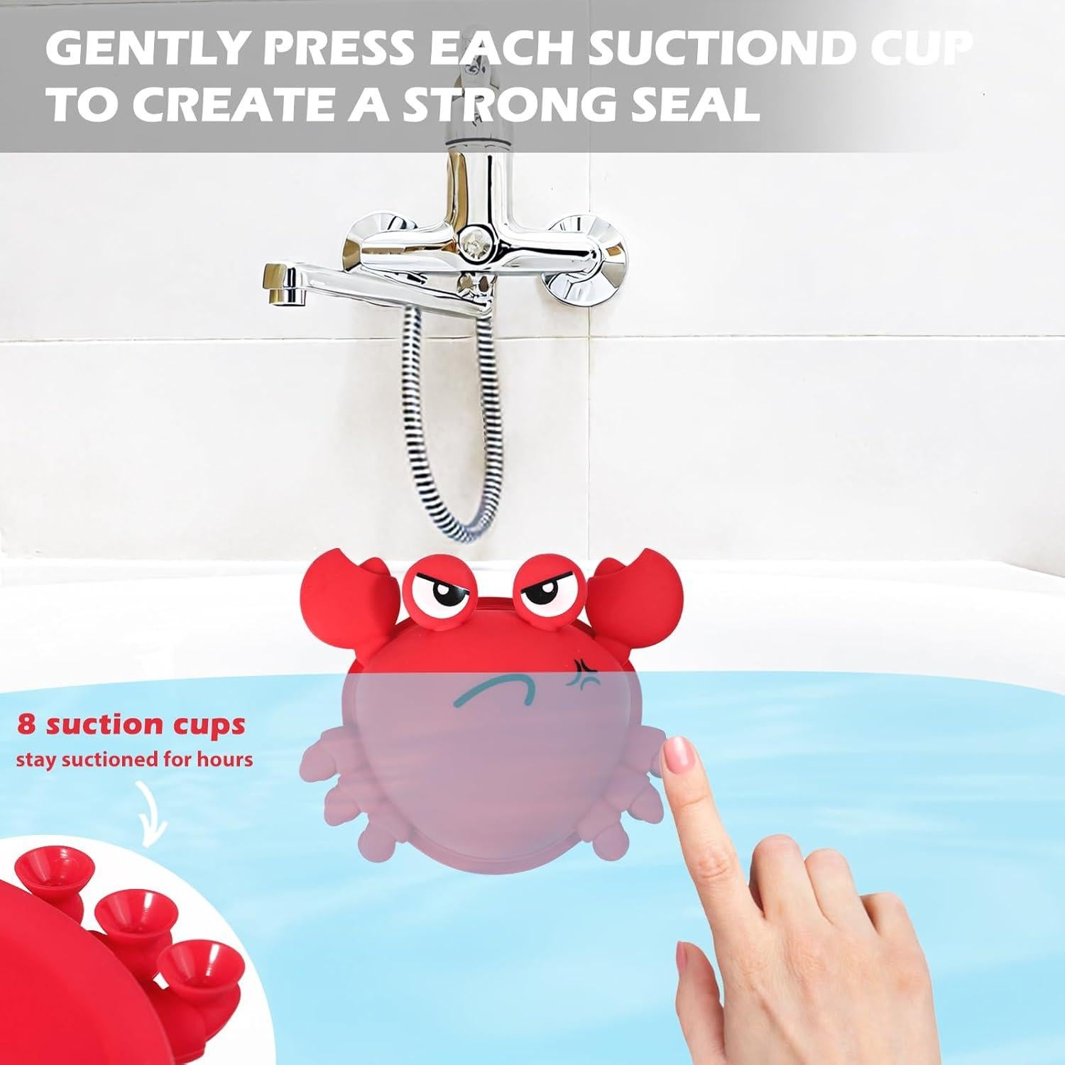 Cubierta de desagüe de bañera Koluti, silicona roja, 10.16 cm