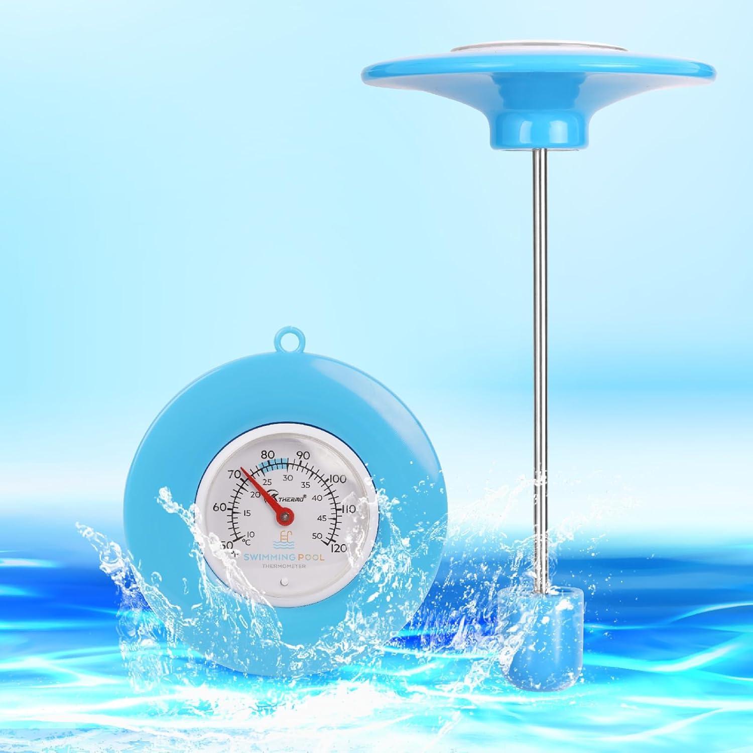 Termómetro Flotante de Piscina SPOROLWE 1.68" Resistente