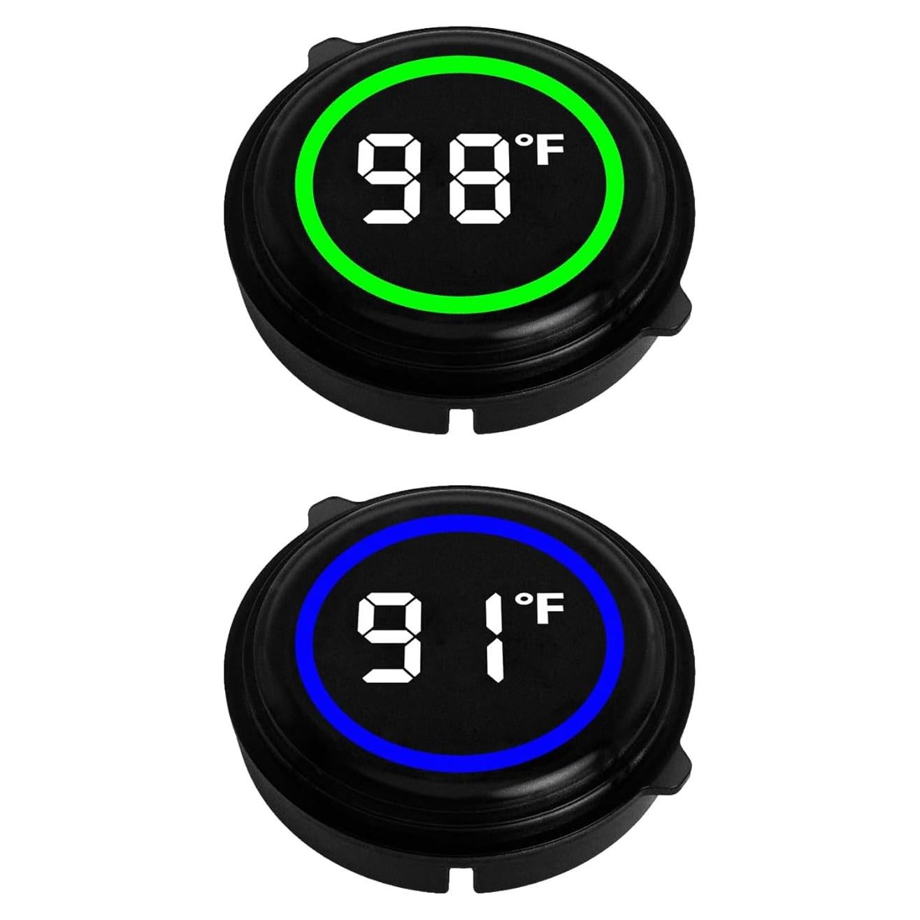 Paquete de 2 termómetros flotantes LED Timloon SX5050 para piscina