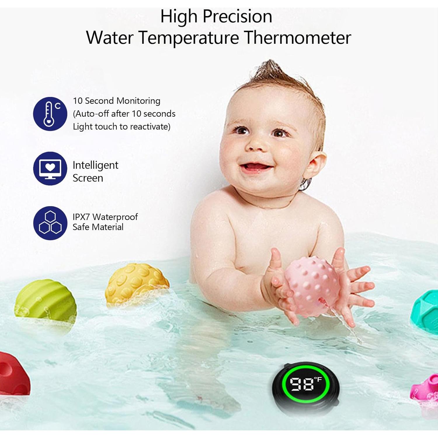 Paquete de 2 termómetros flotantes LED Timloon SX5050 para piscina