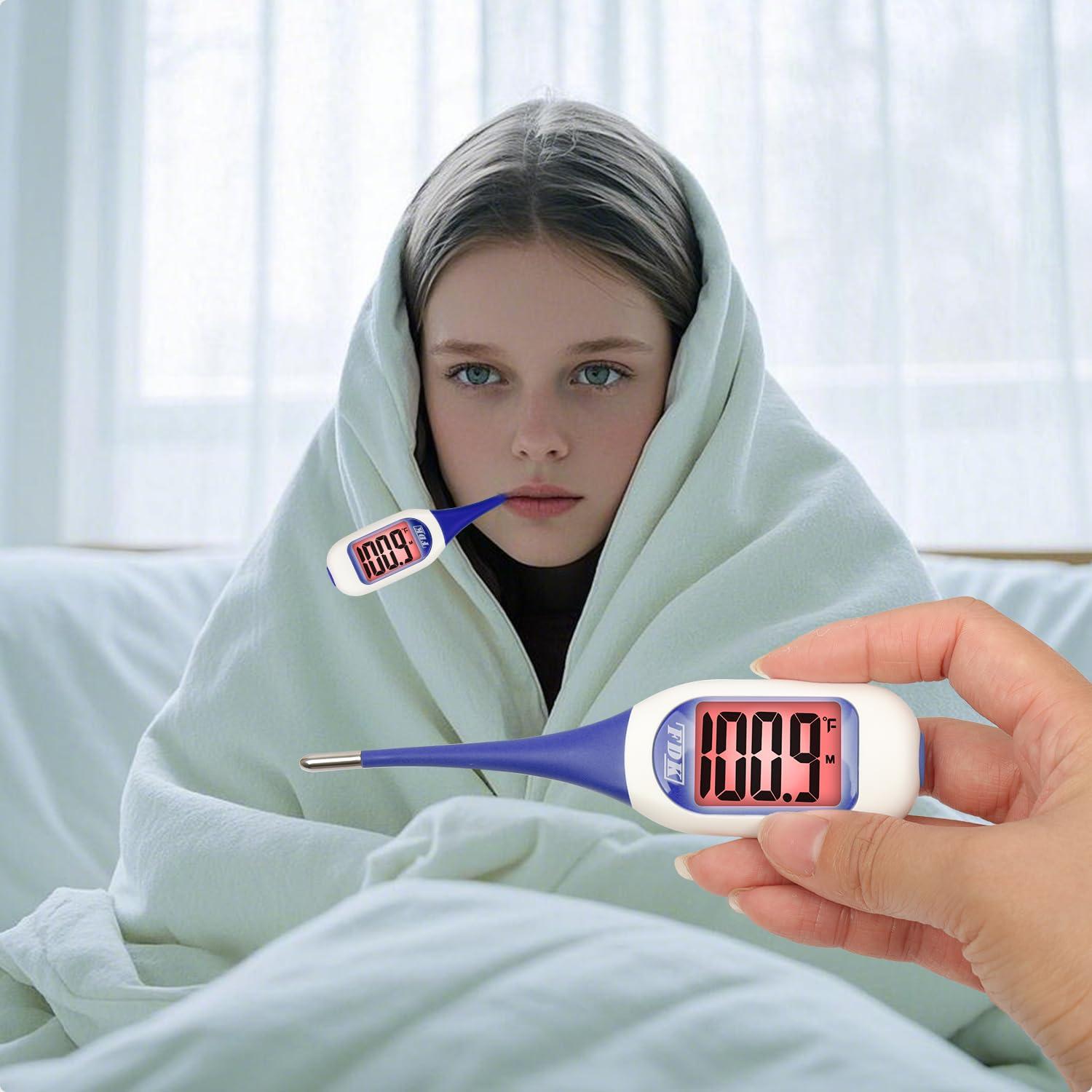 Termómetro Digital FDK BT-A31CN Pantalla LCD Grande Flexible