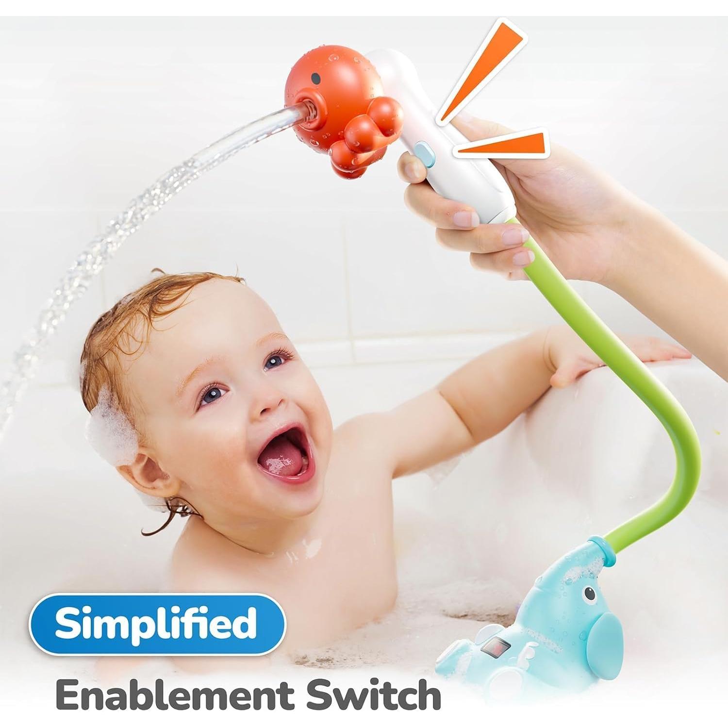 G-WACK Cabezal de Ducha para Bebés con Termómetro y Pulverizador