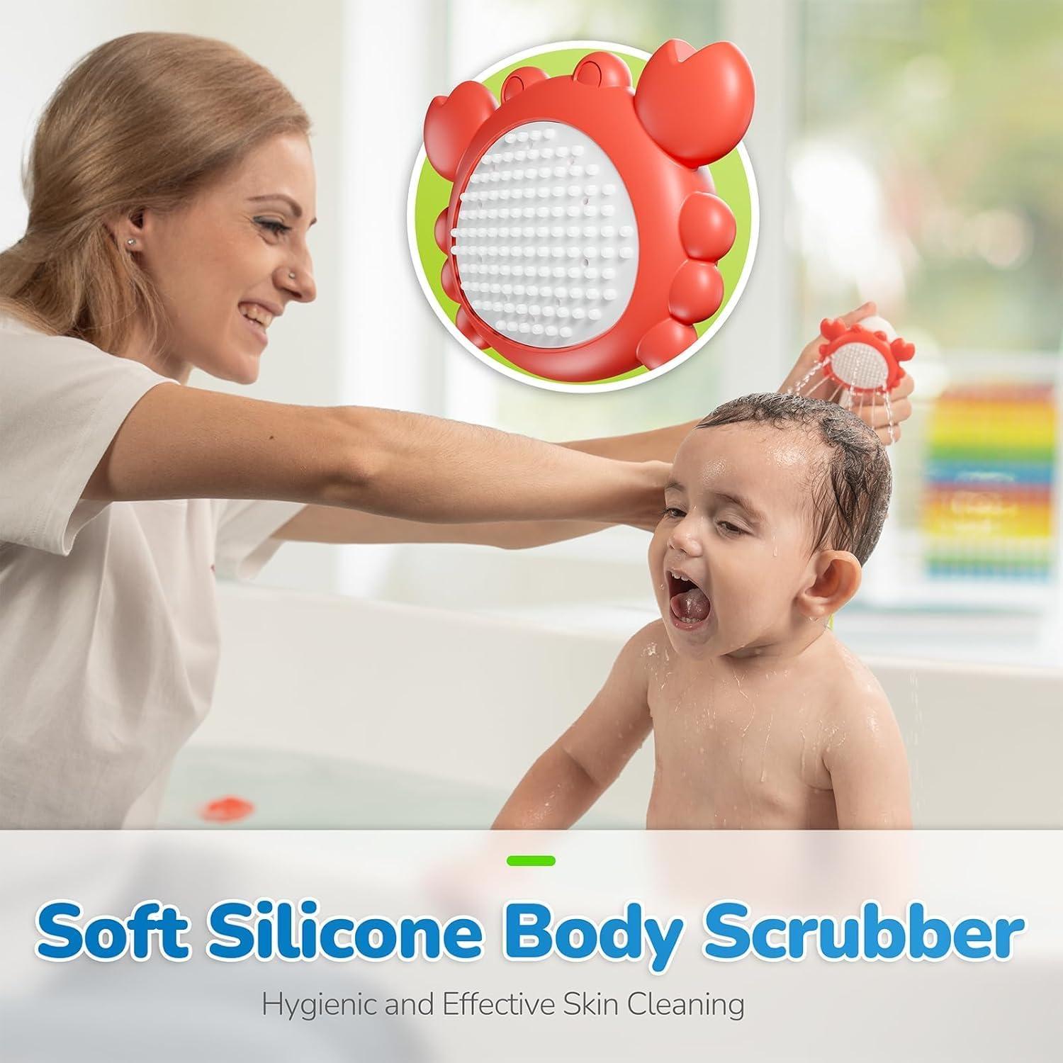 G-WACK Cabezal de Ducha para Bebés con Termómetro y Pulverizador