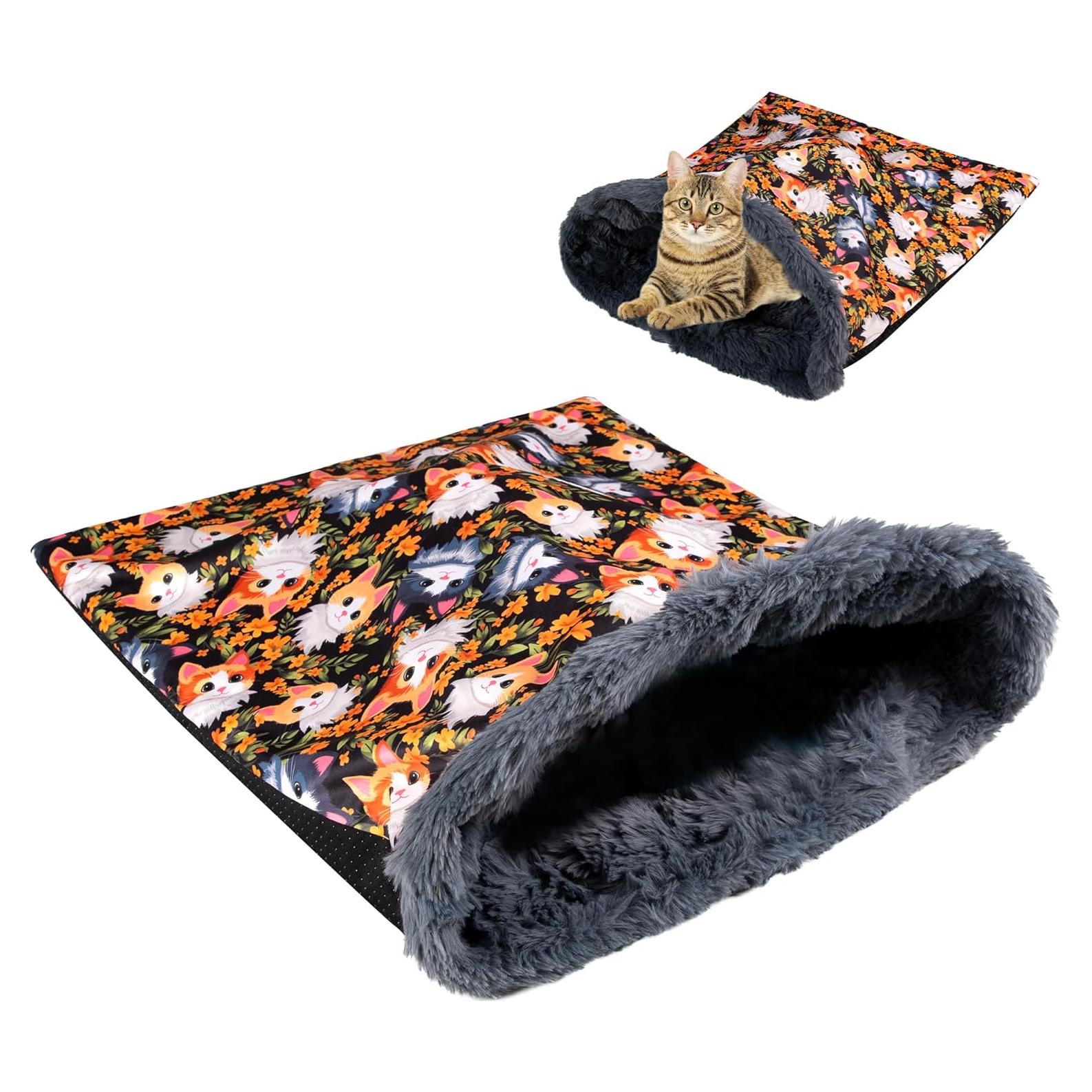 Saco de dormir para gatos Tuiskusa 60x50 cm suave y acogedor