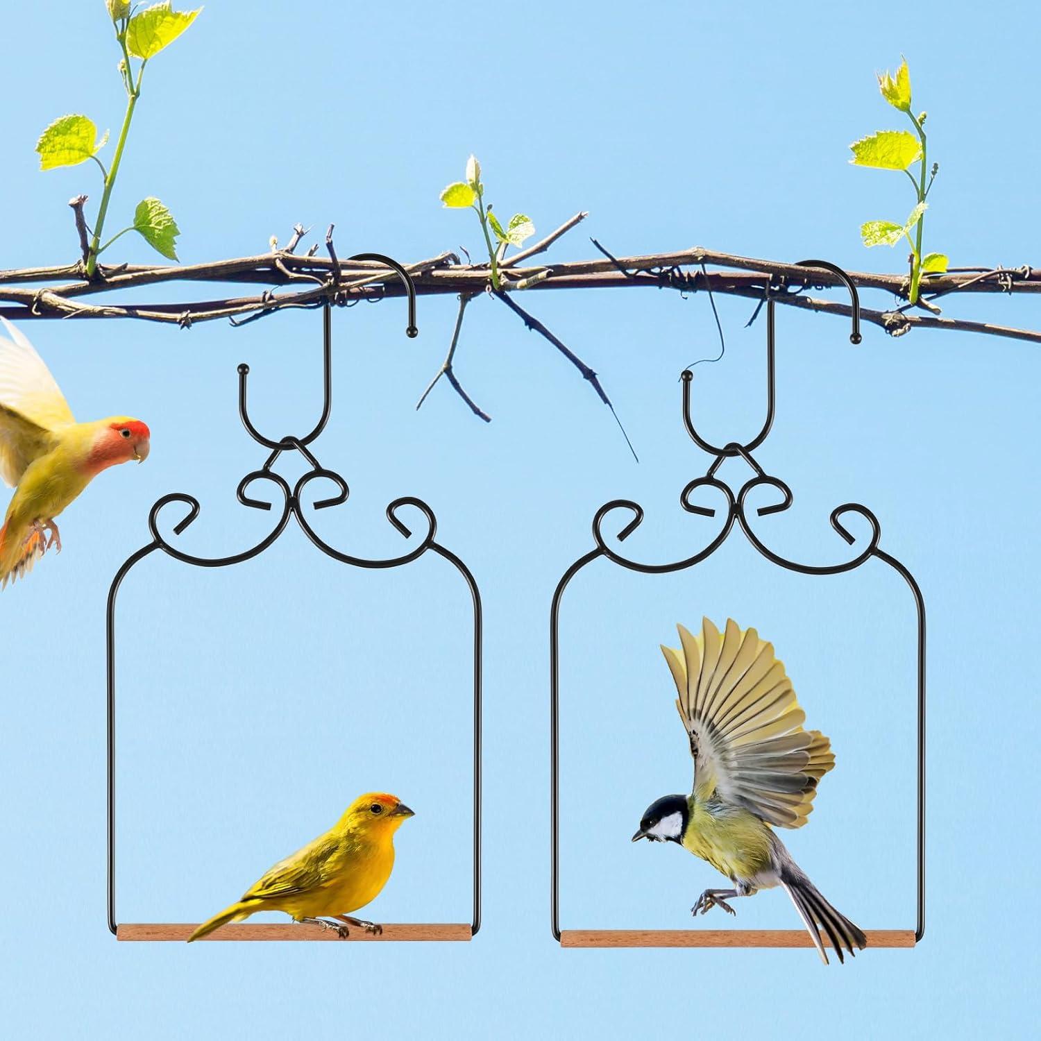 Paquete de 2 Columpios para Colibríes Skrfren - Negro