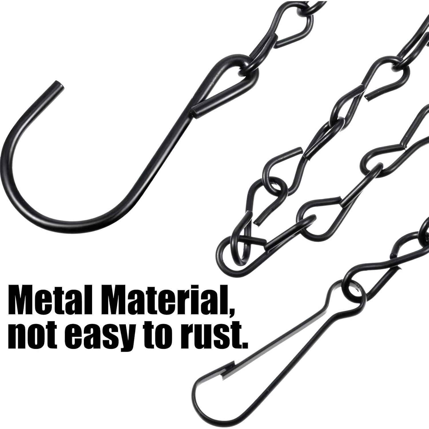 Columpios para Colibríes Hotop - 2 Pcs con Estructura Metal y Madera