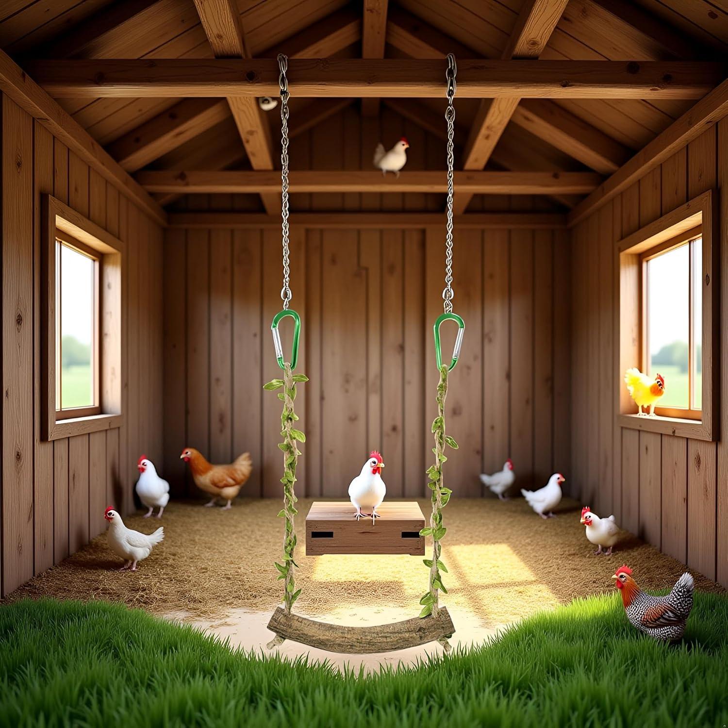 Percha de Juguete para Aves Tnyvm TYA316 - Columpio Entrenamiento