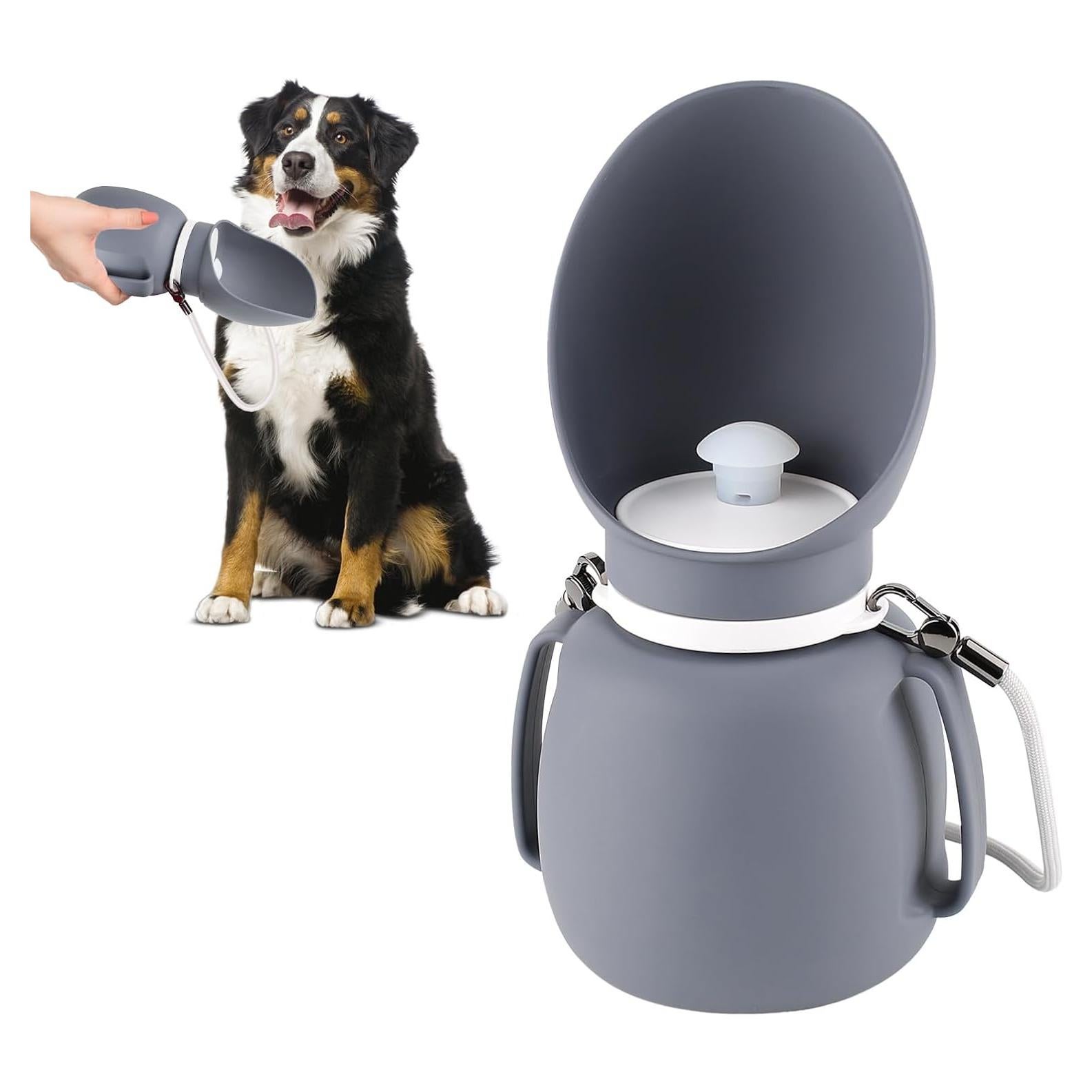 Botella de Agua para Perros Billionchains 800 ml Plegable