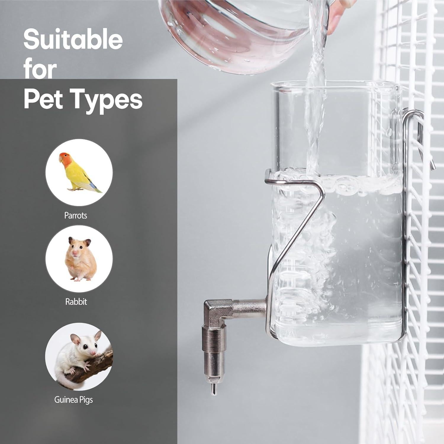 Botella de Agua para Mascotas HardcorePet 350ml Acero Inoxidable