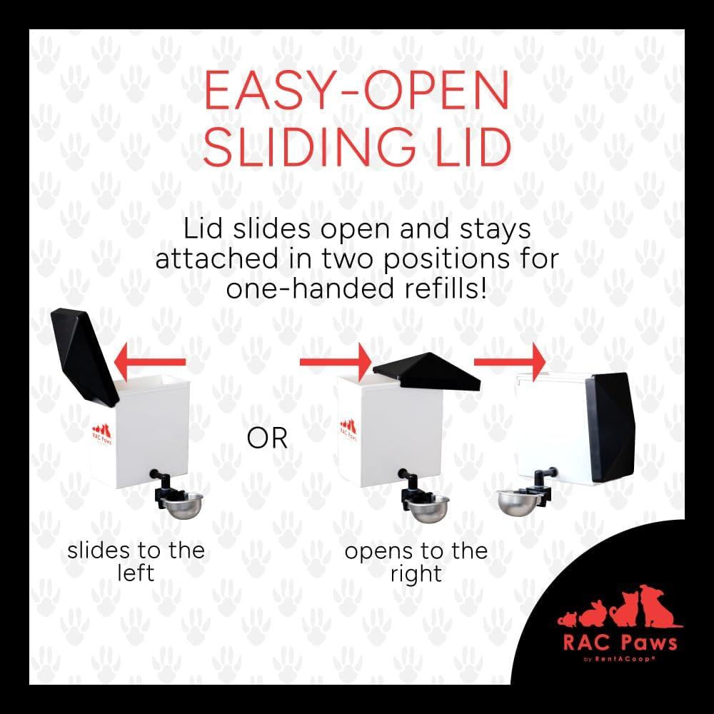 Bebedero Automático RentACoop 64oz (2L) para Mascotas Pequeñas