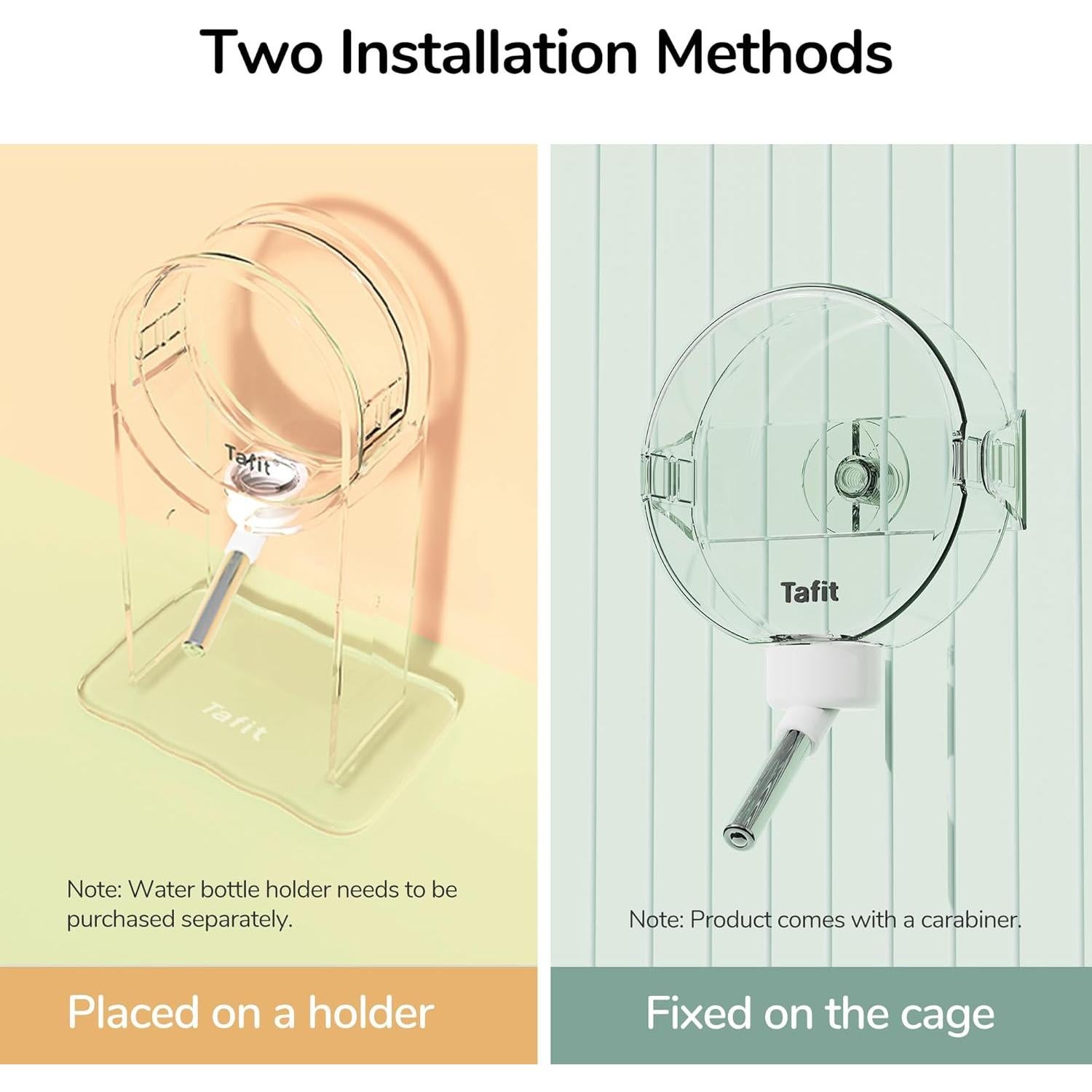 Botella de Agua para Mascotas Tafit 150ml Sin Goteo