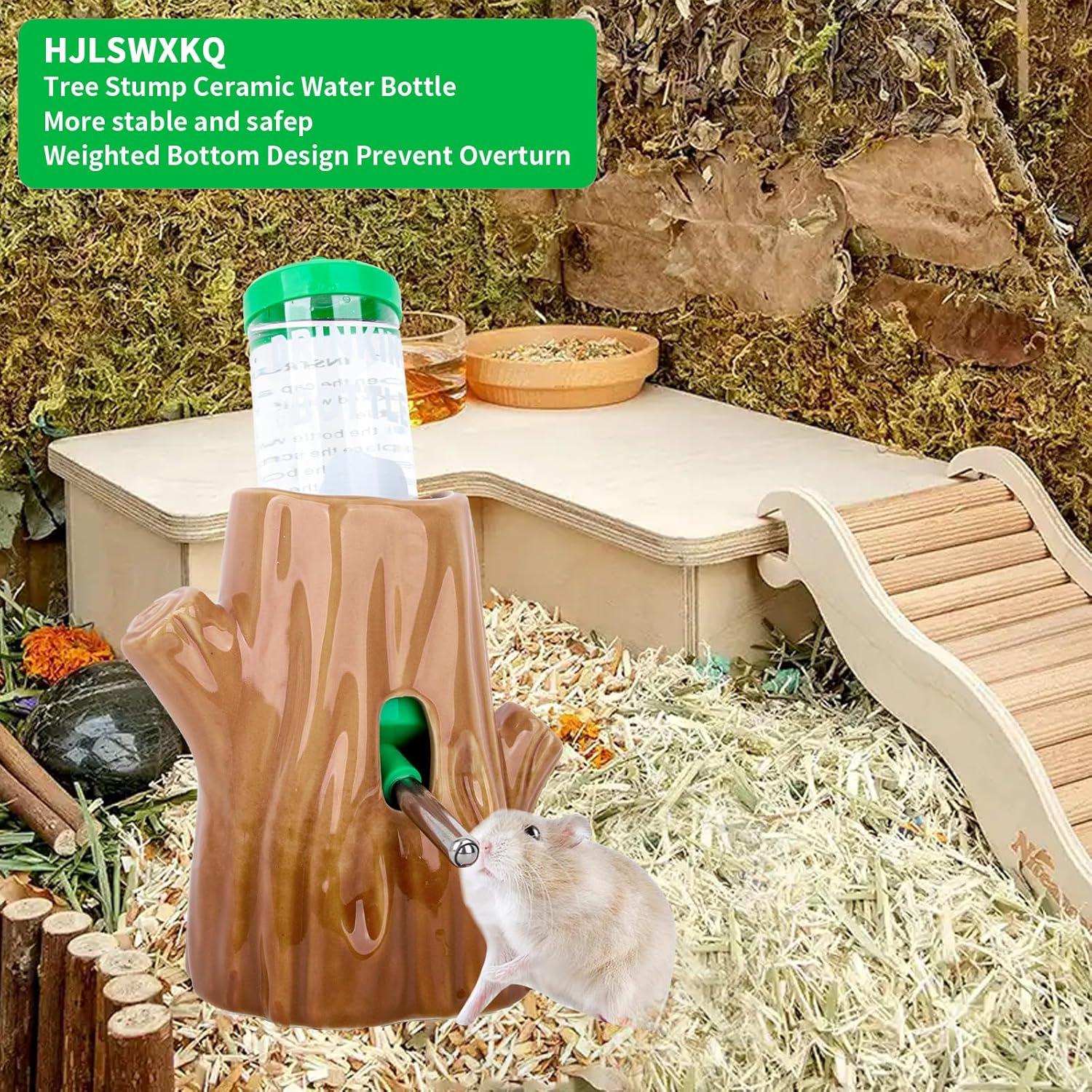 Botella de Agua Cerámica para Hámster 125ml Antifugas HJLSWXKQ