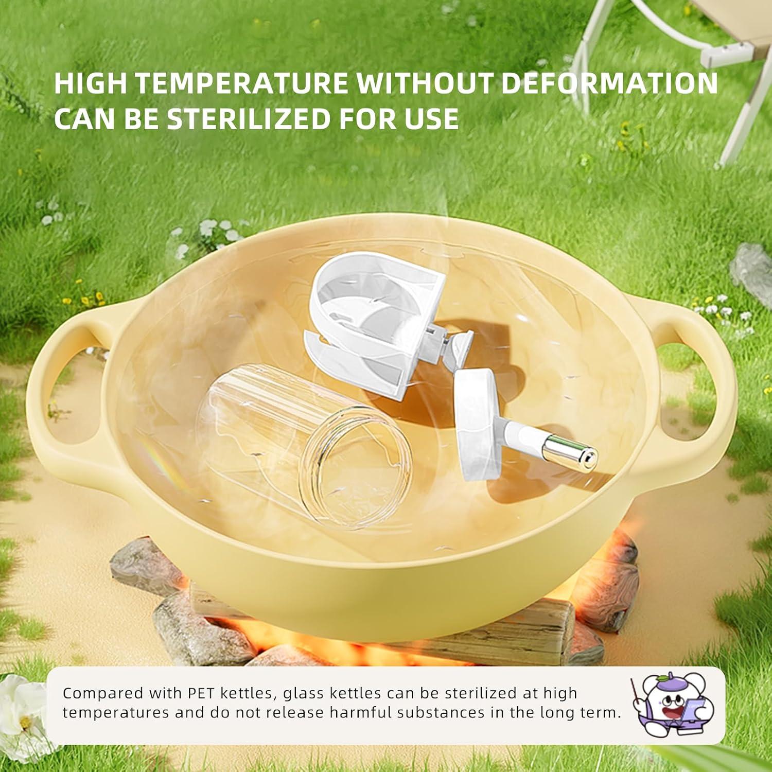 Botella de Agua para Hámster Marchul 120 ml Ajustable Antigoteo