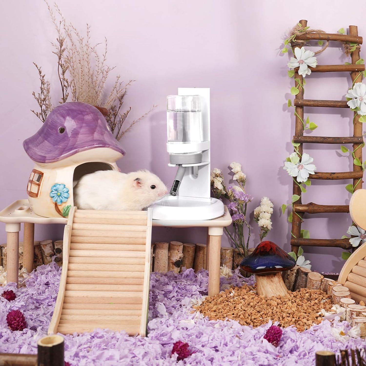 Botella de Agua para Hámster Marchul 120 ml Ajustable Antigoteo