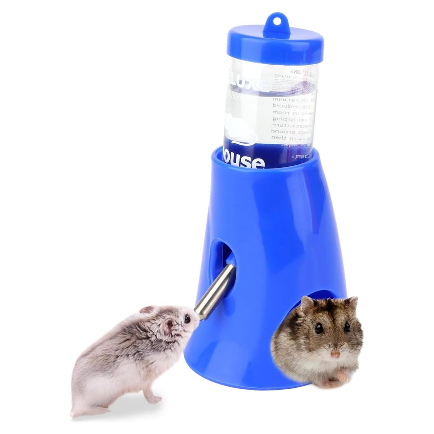 Botella de Agua Hypeety 80ml para Hámster con Base Automática