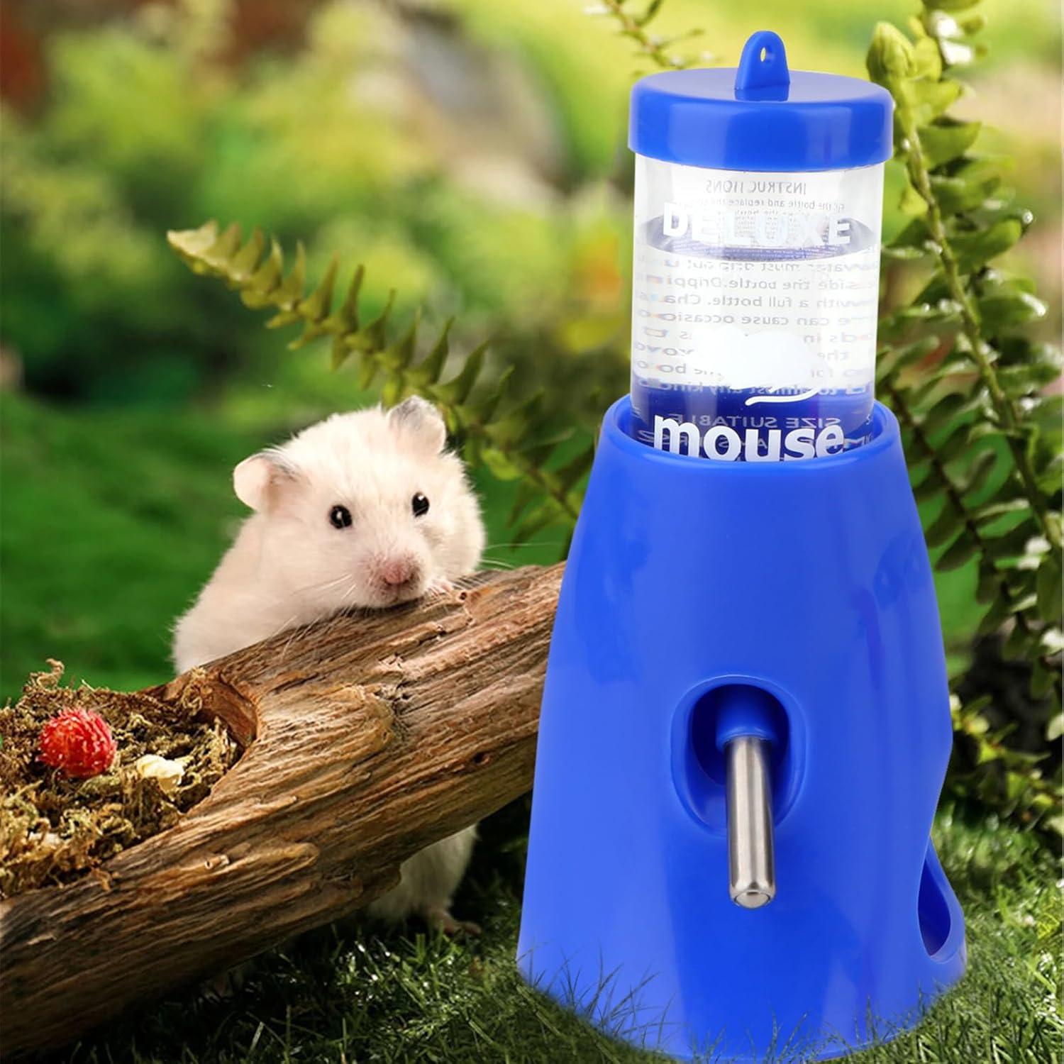 Botella de Agua Hypeety 80ml para Hámster con Base Automática