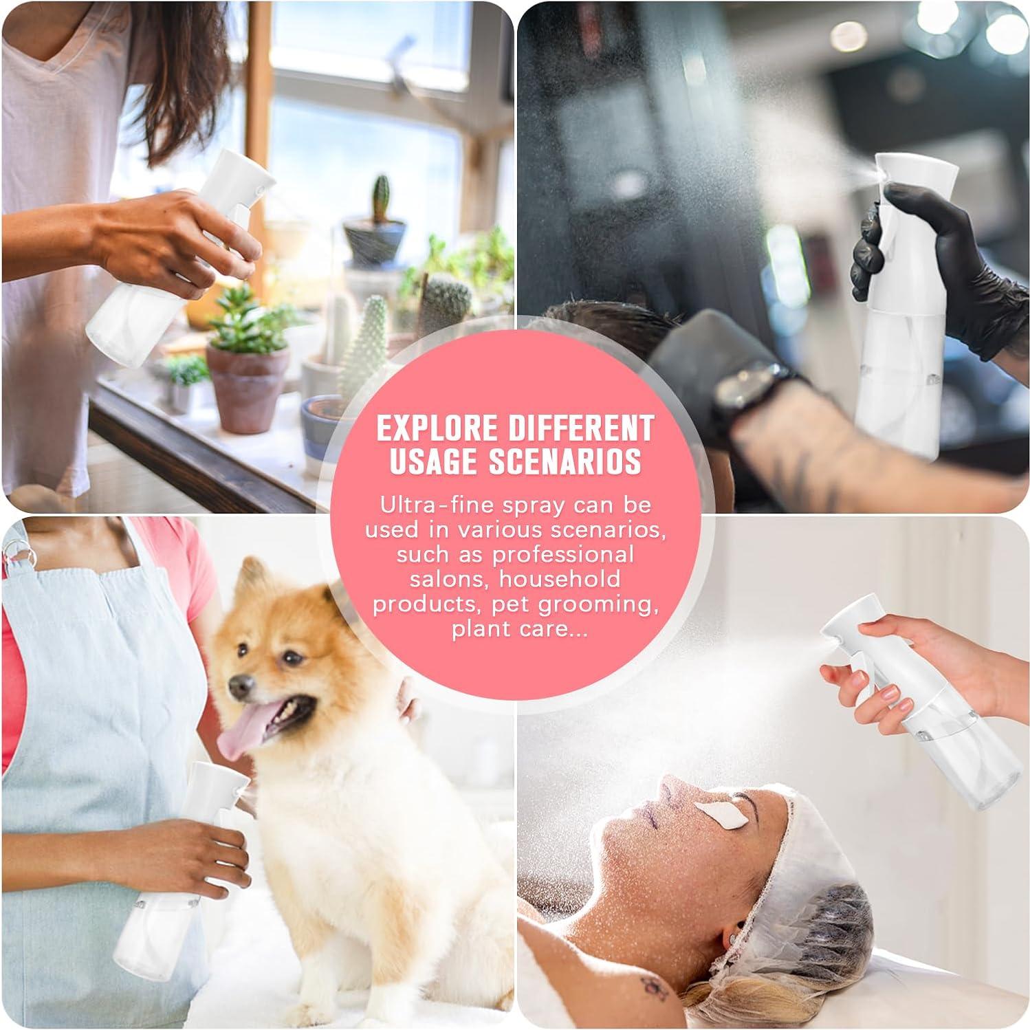 Botella de Spray Continuo Apidgrowth 192 ml Blanca - 2 Pcs