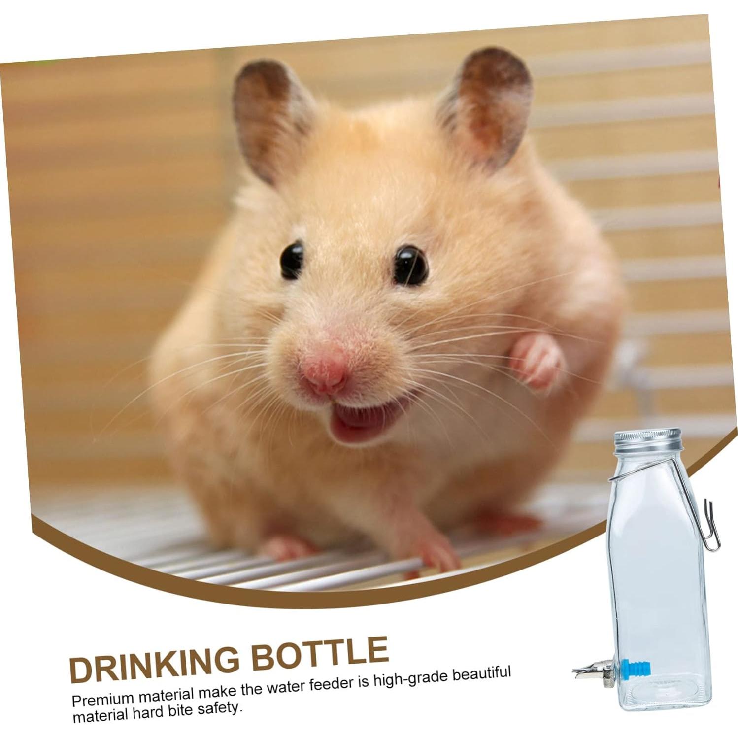 Botellas de Agua de Vidrio Kisangel para Conejos y Hámsteres