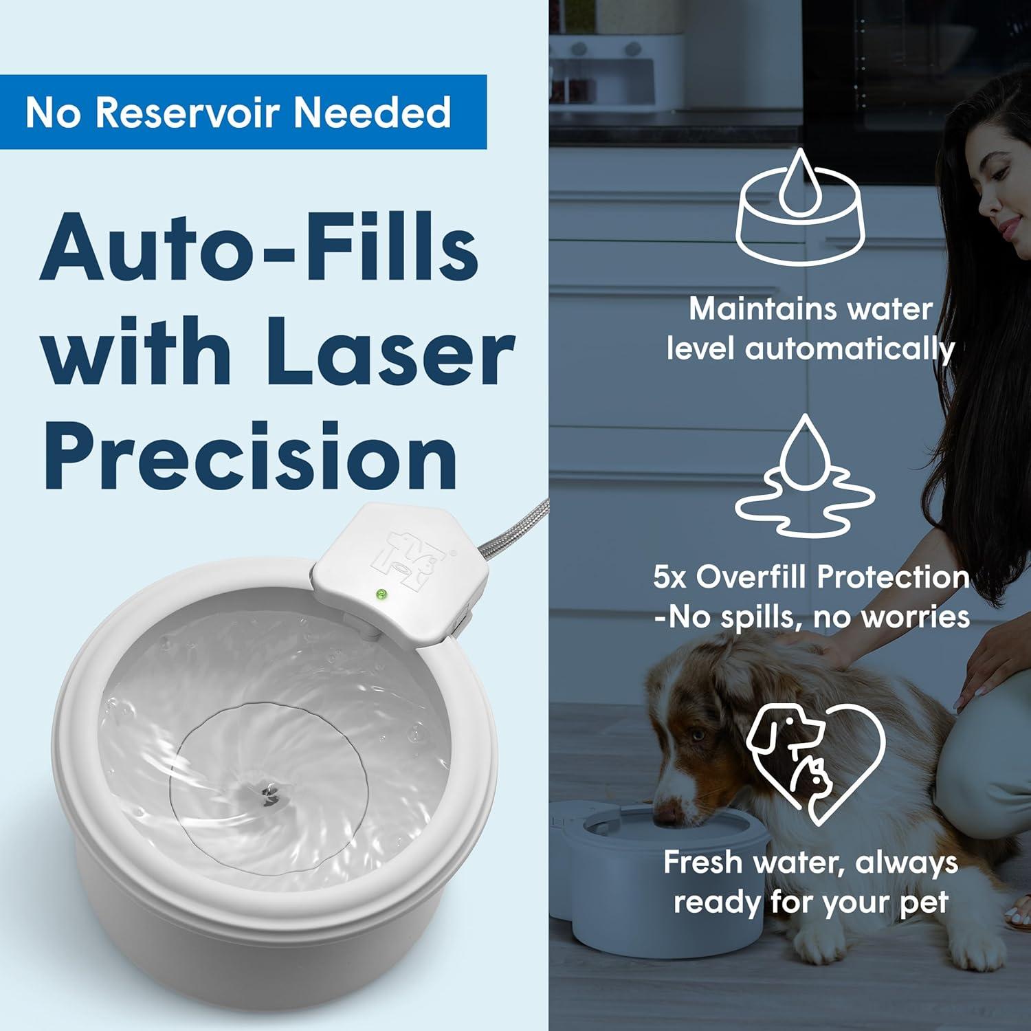 Tazón de Agua Automático Always Full 9" para Mascotas