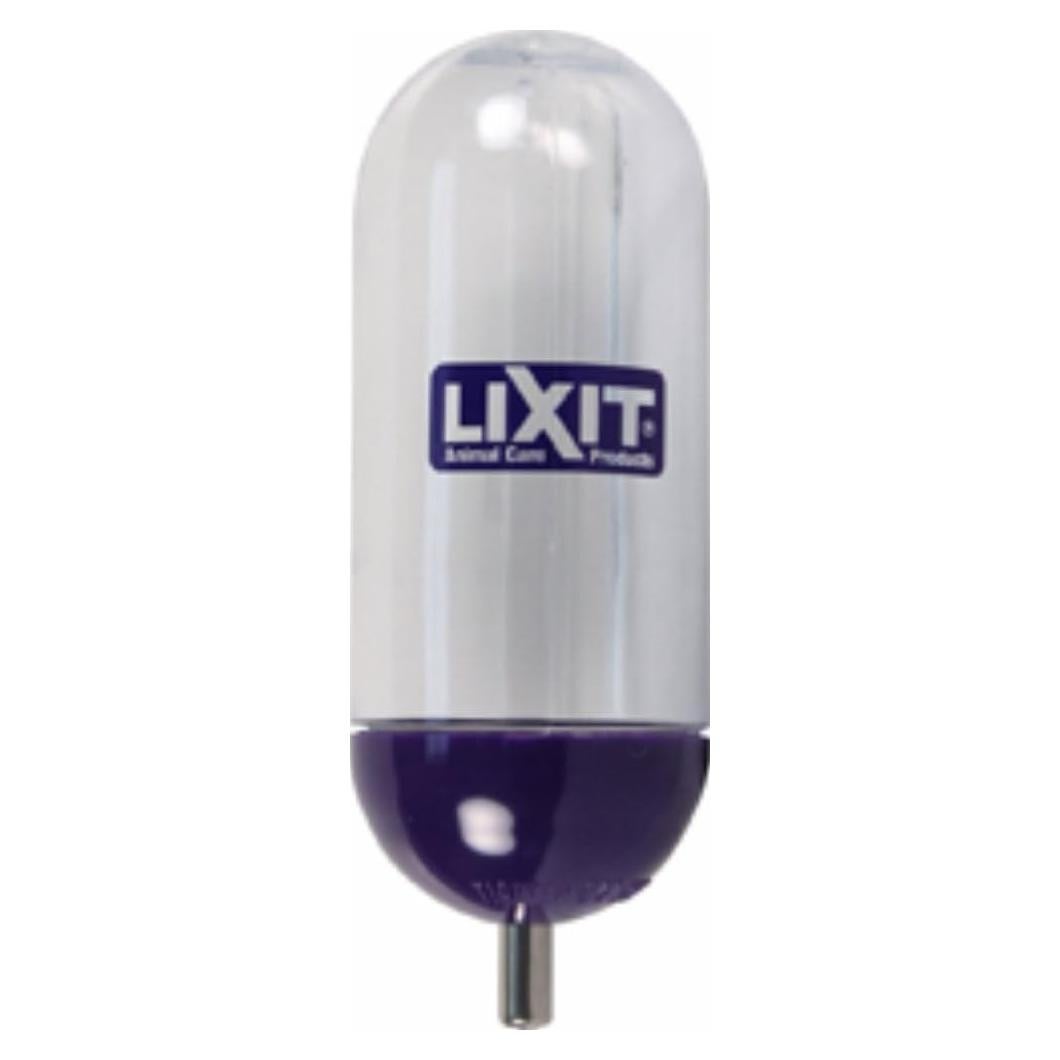 Botella de Agua Lixit para Jaula de Acuario 296 ml Transparente