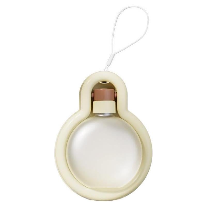 Botella de Agua Plegable para Perros Zlveuzjs 350 ml Beige