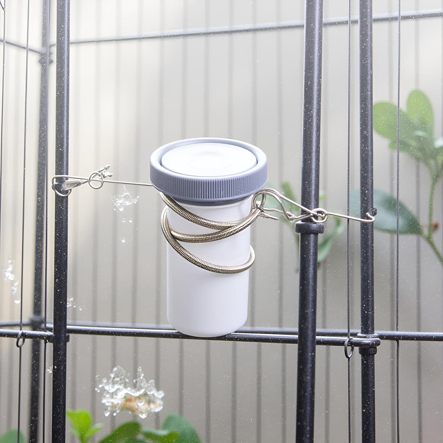 10 Clips de Resorte Zhuluck para Botellas de Agua Mascotas