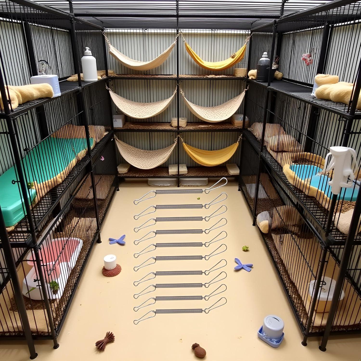 10 Clips de Resorte Zhuluck para Botellas de Agua Mascotas