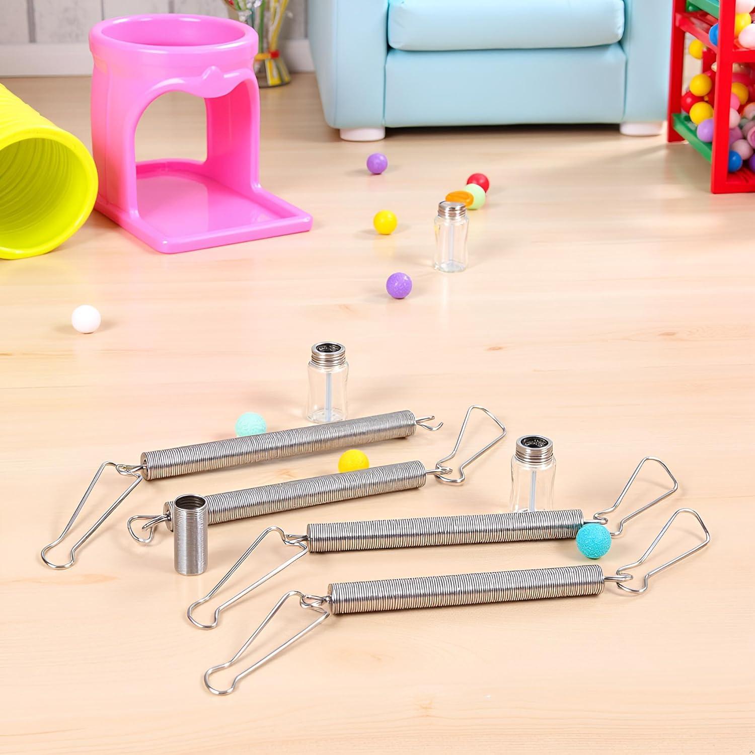 10 Clips de Resorte Zhuluck para Botellas de Agua Mascotas