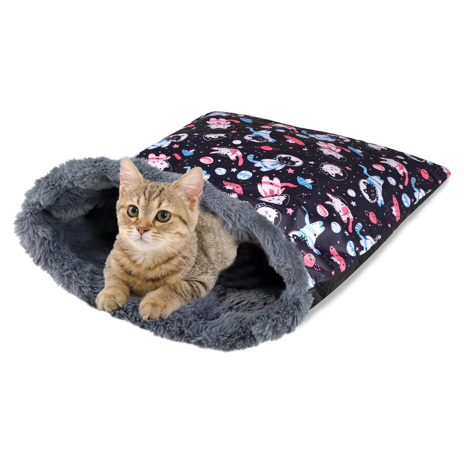 Saco de dormir para gatos Paw Legend 60x55 cm autocalentable