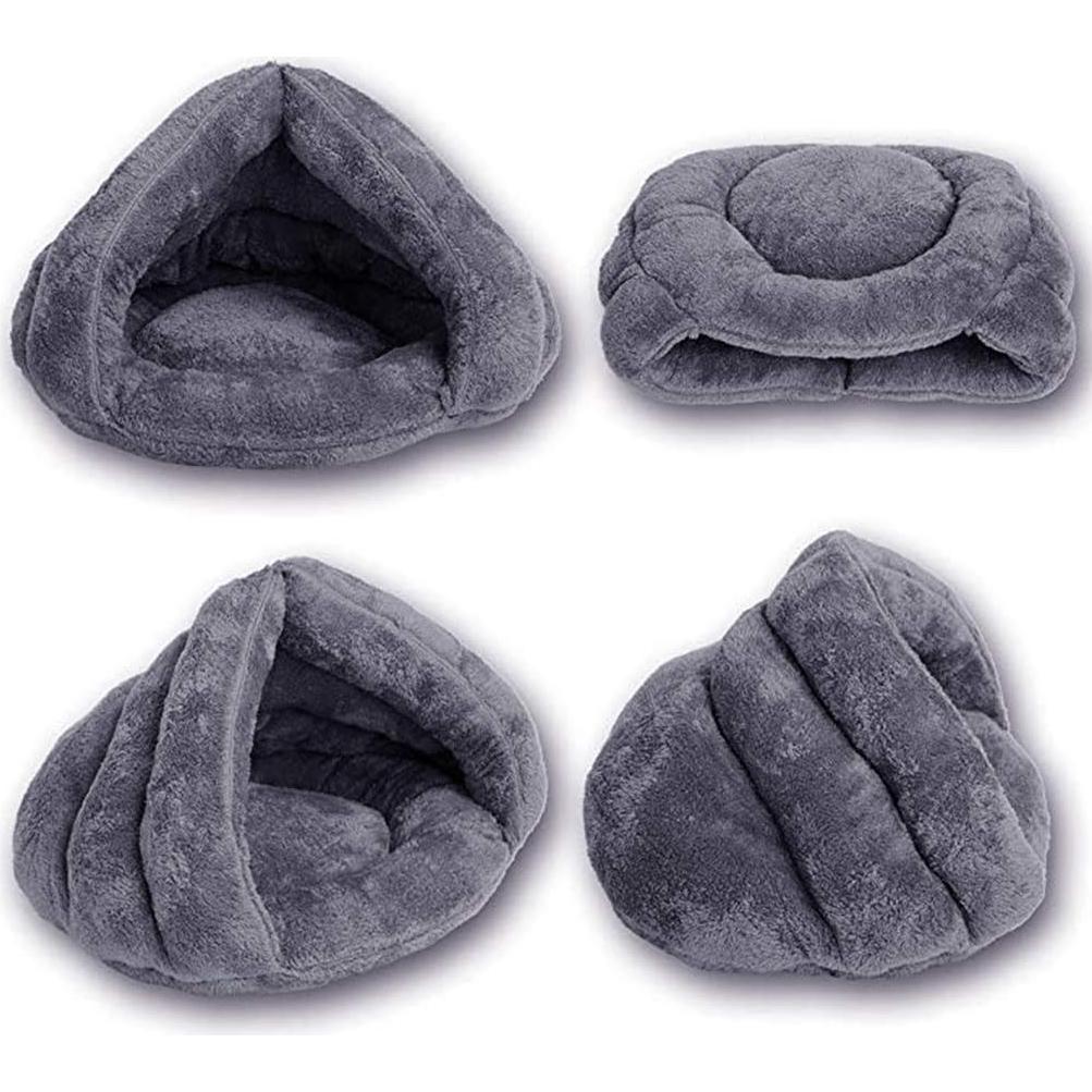 Cama para mascotas Beskie L 45x45cm Gris suave y cálida