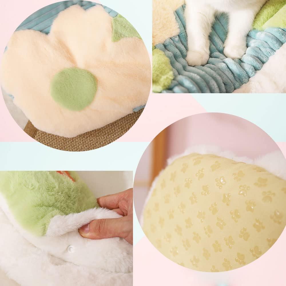 Saco de Dormir para Gato Casa de Mascota Linda 64x44cm