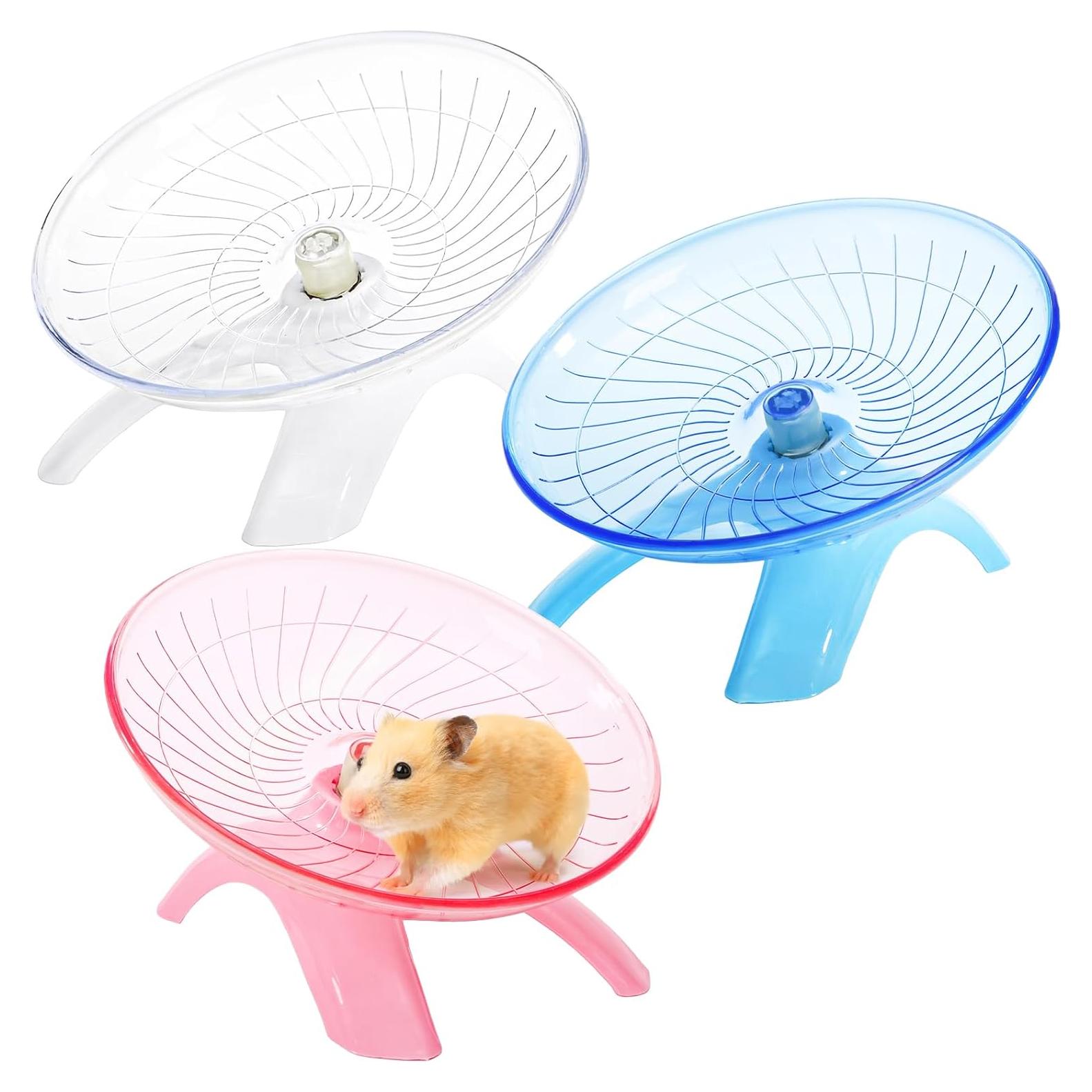 Rueda de Hámster Silenciosa 3 Piezas Foraineam 18 cm