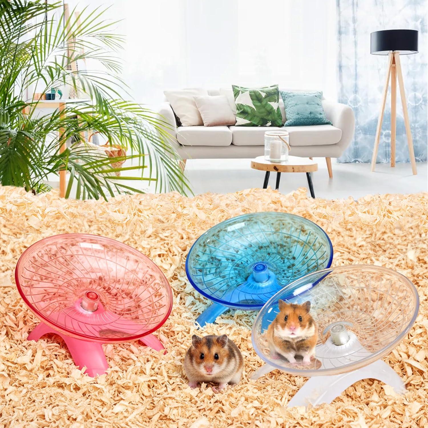 Rueda de Hámster Silenciosa 3 Piezas Foraineam 18 cm