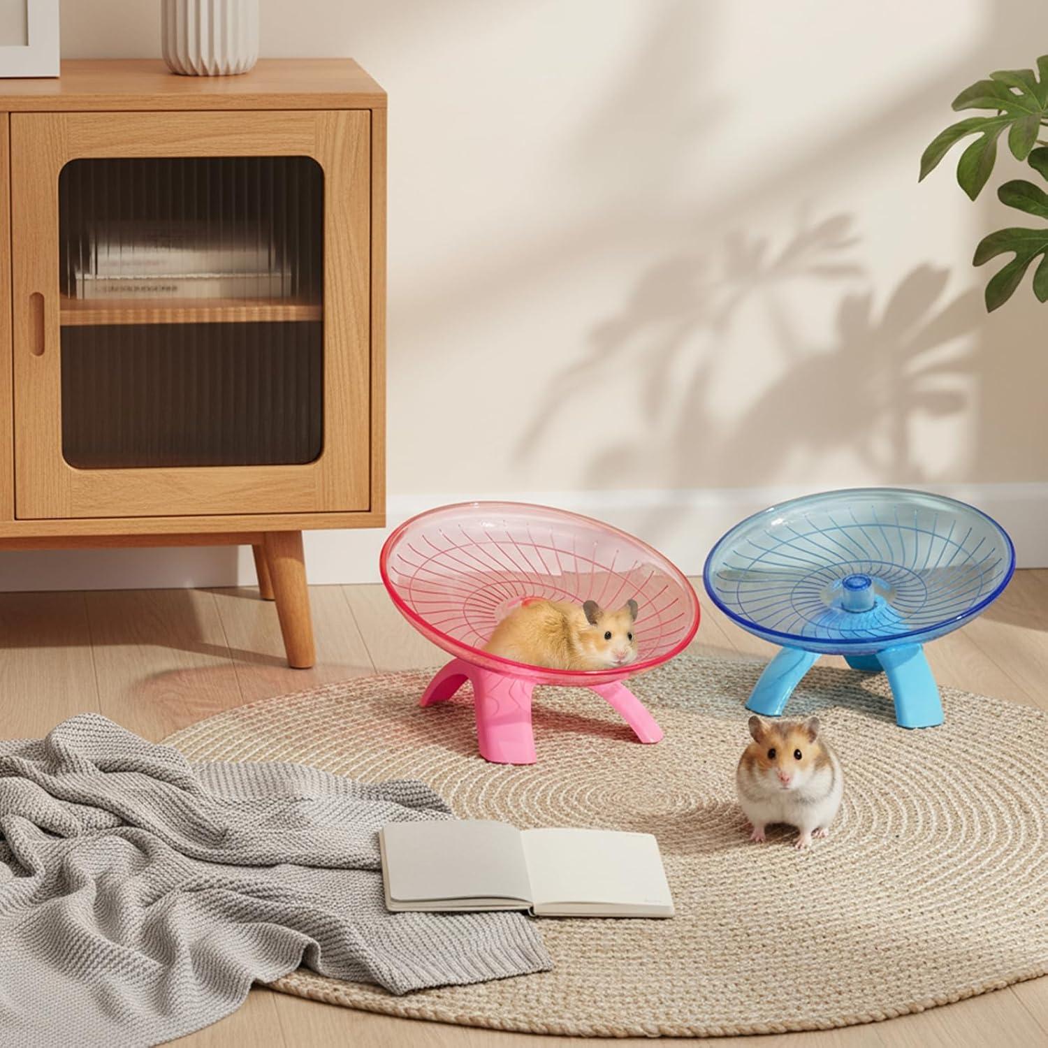 Rueda de Hámster Silenciosa 3 Piezas Foraineam 18 cm