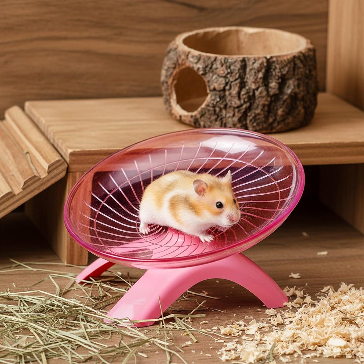 Rueda de Hámster Silenciosa 3 Piezas Foraineam 18 cm