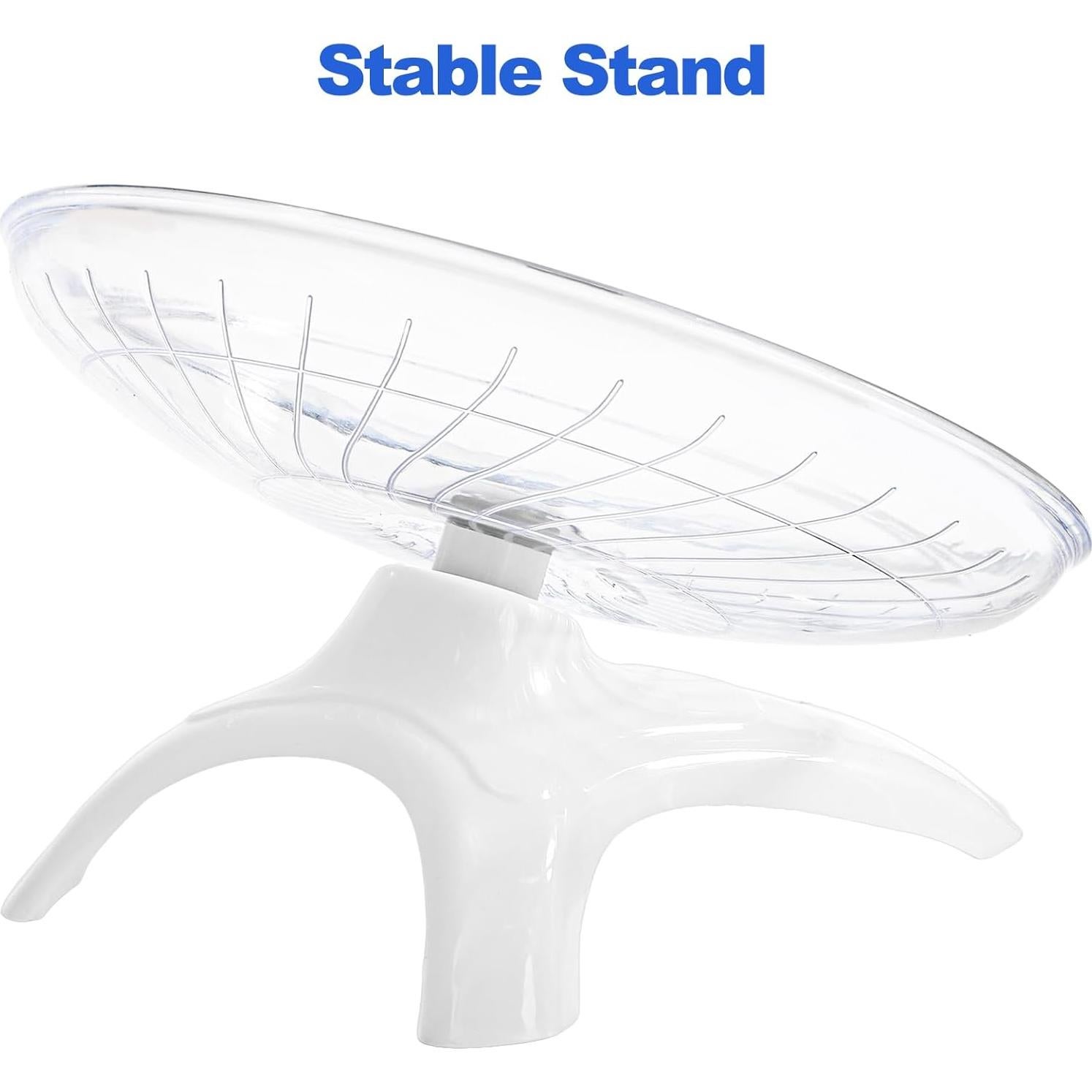 Rueda de Hámster Silenciosa 3 Piezas Foraineam 18 cm