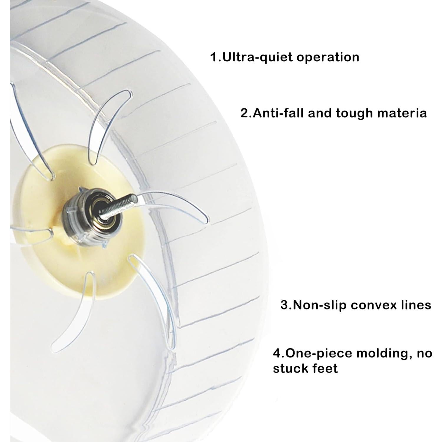 Rueda de Ejercicio Silenciosa para Hámster WHFPS 20 cm