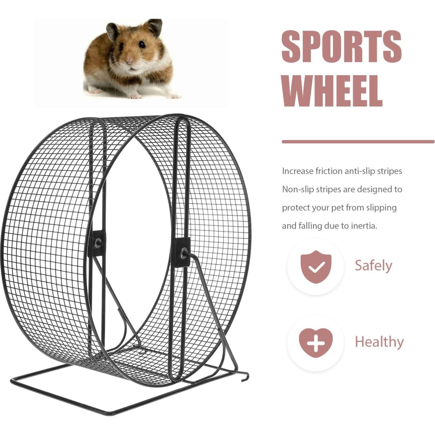 Rueda de Correr Silenciosa POPETPOP para Hámsters y Cobayas