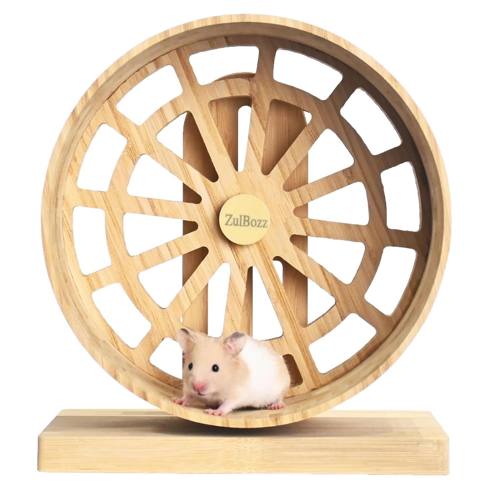 Rueda de Hámster ZulBozz 17.8 cm Silenciosa y Ajustable