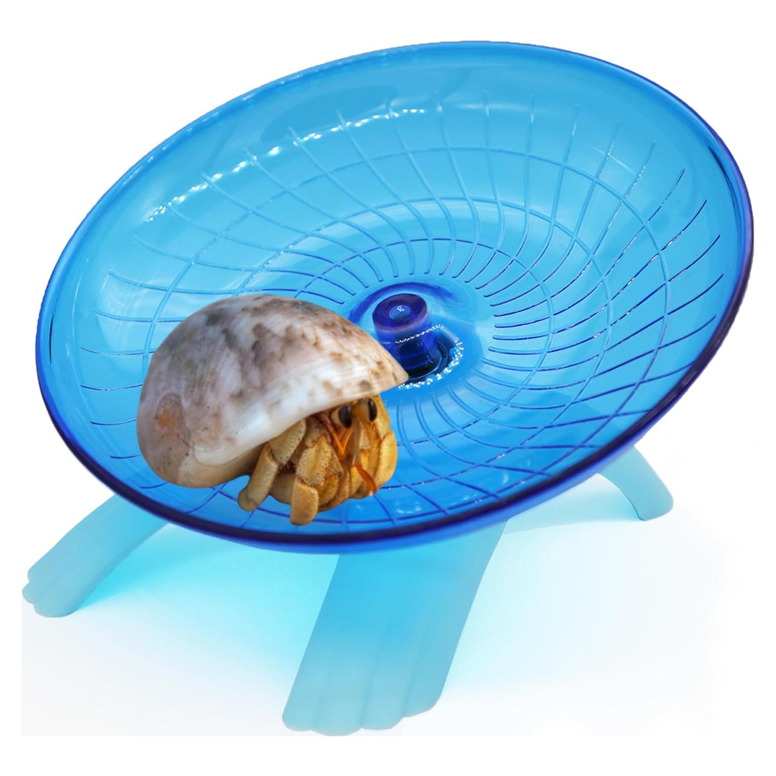 Rueda de Ejercicio para Cangrejo Ermitaño Wenriko 18.8cm Azul