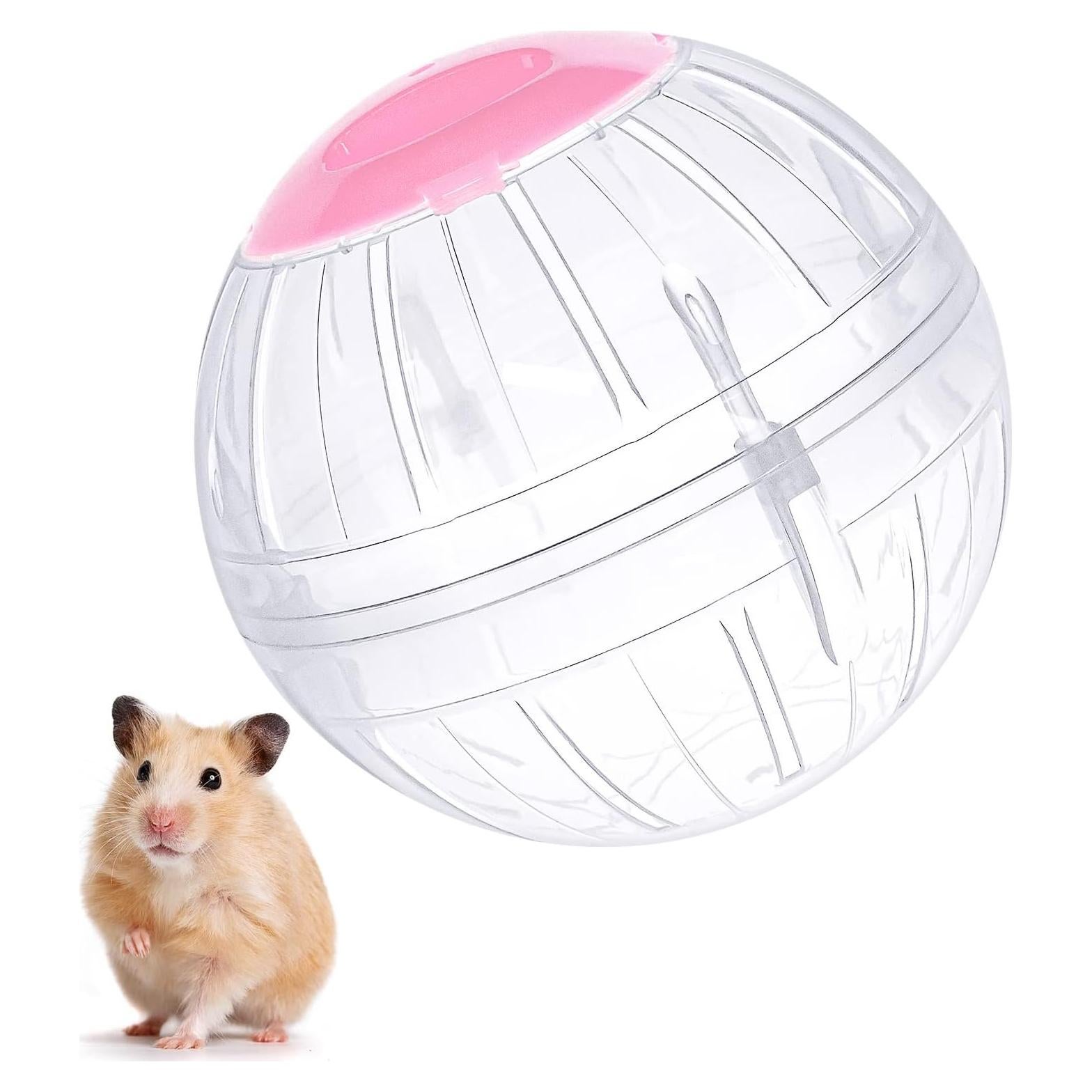 Bola de Ejercicio para Hámster FANKUTOYS 14.5 cm Transparente